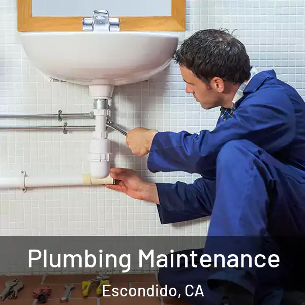  Plumbing Maintenance Escondido, CA