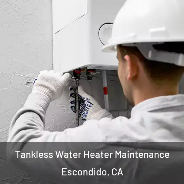  Tankless Water Heater Maintenance Escondido, CA